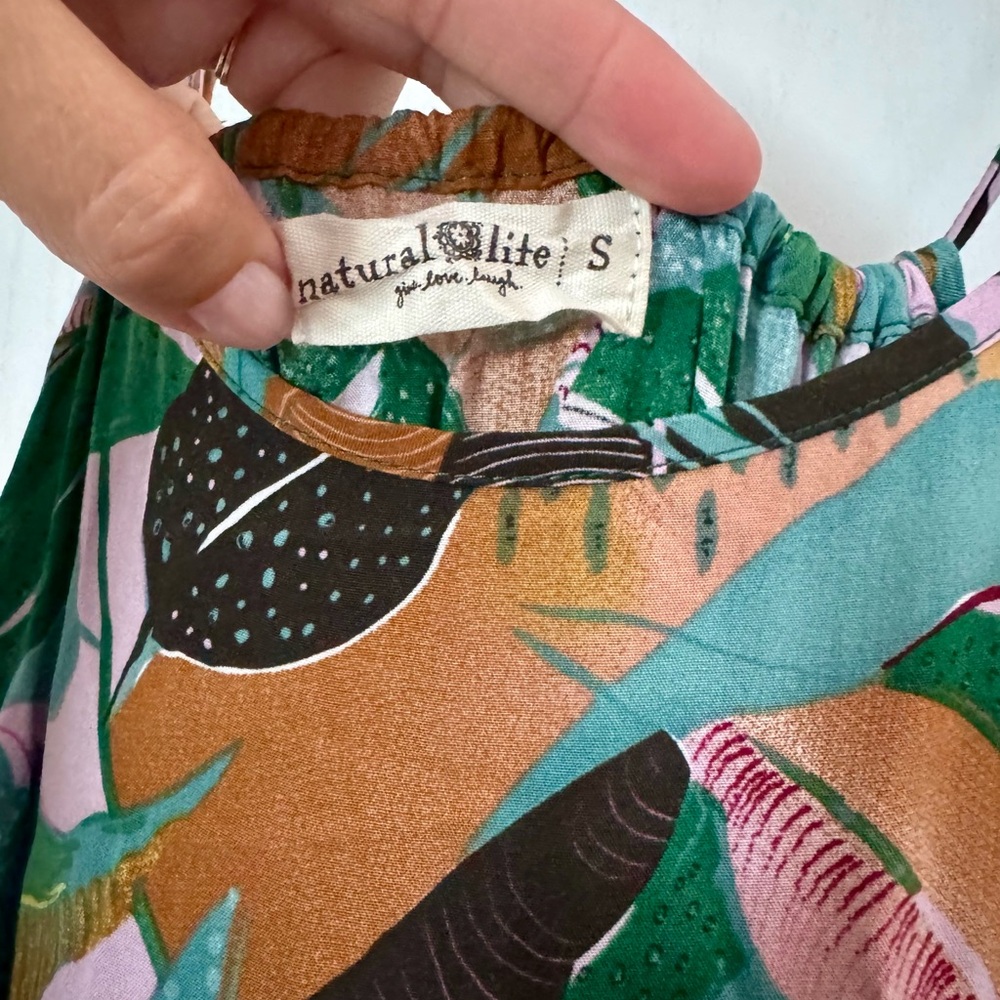 NATURAL LIFE Multicolor Maxi Dress - Picture 4 of 4